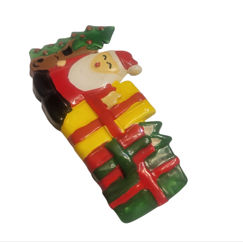 Vintage Christmas Barrette - Picture 2 of 5